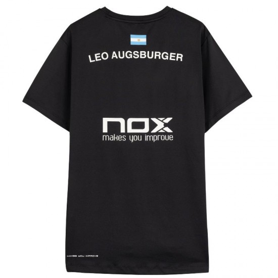 Nox Leo Augsburger Sponsors LA10 Noir 2024 T-shirt