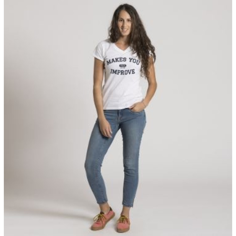 Camiseta Nox Mujer Basic Blanco