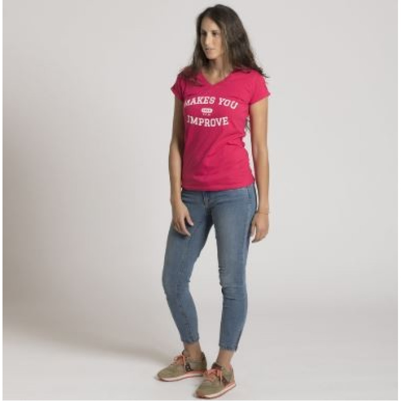Camiseta Nox Mujer Basic Rosa