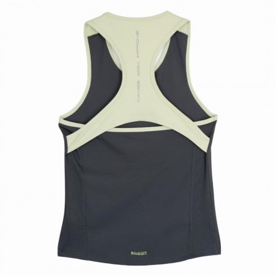 Camiseta Nox Pro Gris Carbon Mujer