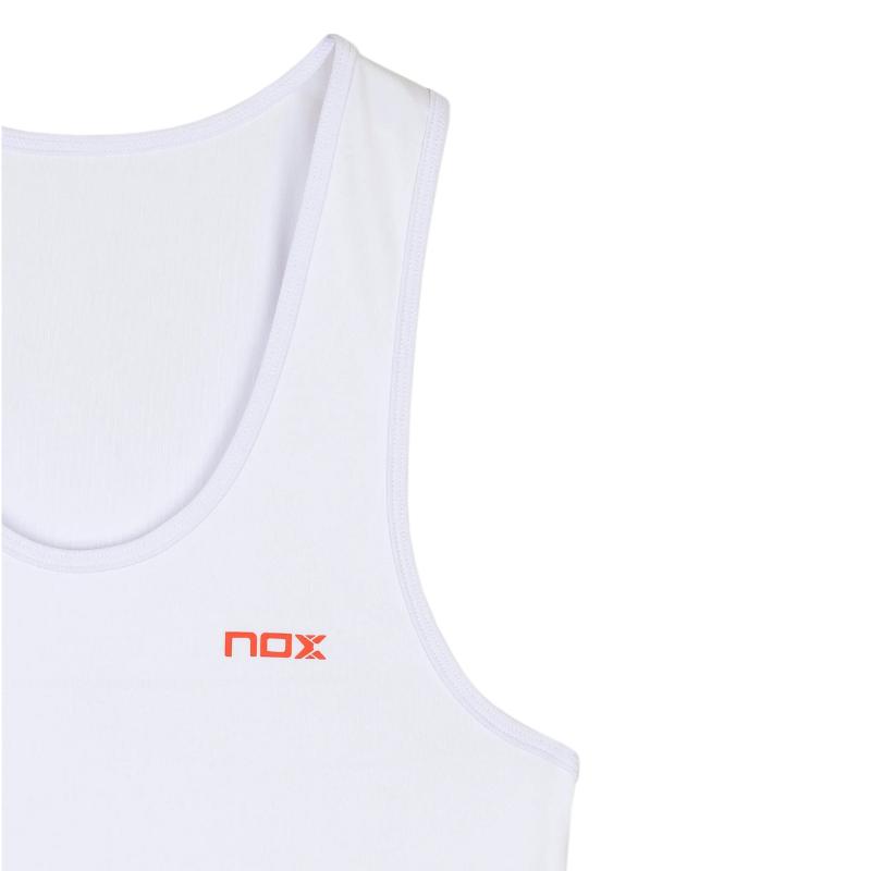 Camiseta Nox Team Blanco Mujer