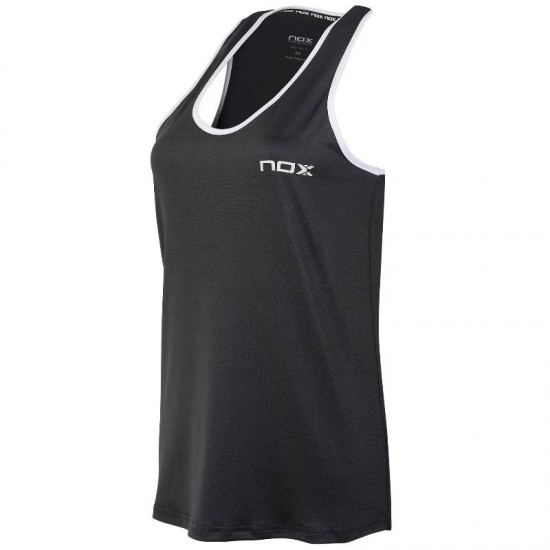 T-shirt nox team lead logo bianco da donna