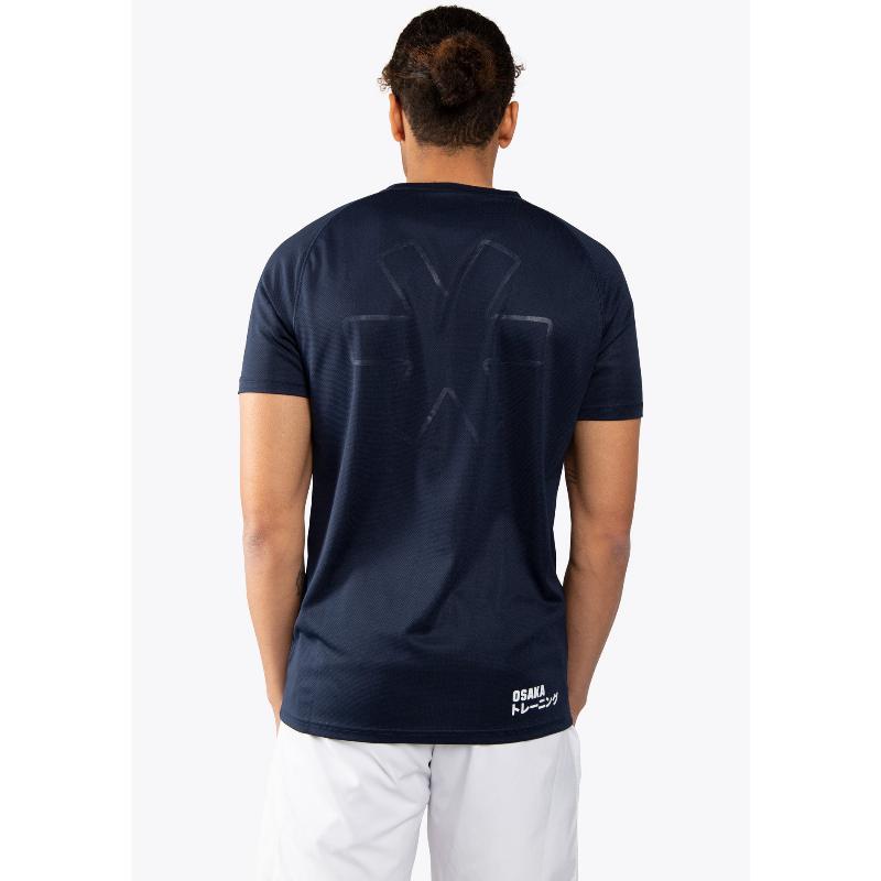 Osaka Sleeves TRN T-shirt blu navy
