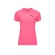 Camiseta PadelPoint Tournoi Rosa Fluor Mujer