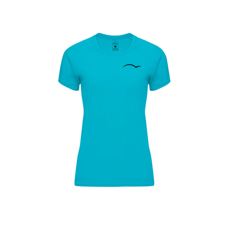 Camiseta Feminina Turquesa do Torneio PadelPoint