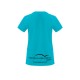 T-shirt de tournoi PadelPoint turquoise pour femme