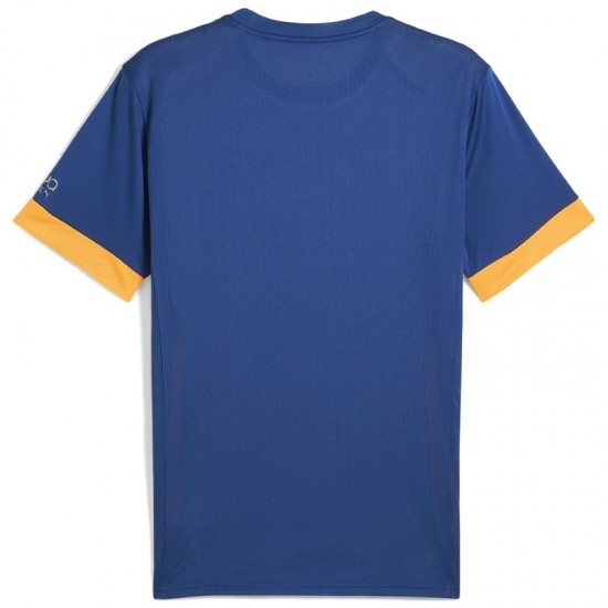 T-shirt individuel Puma bleu orange