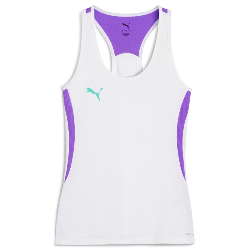 Camiseta Individual Puma Branco Lil?s para Mulheres