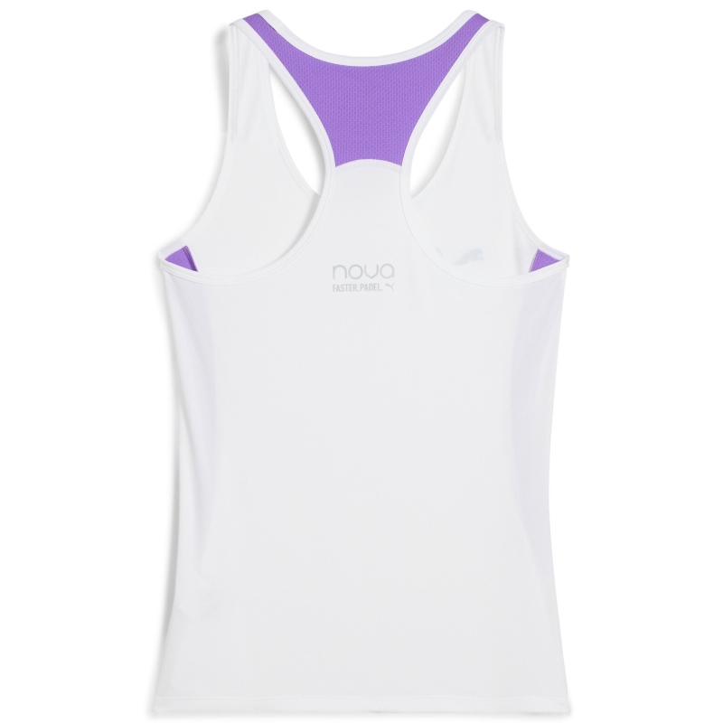 Camiseta Individual Puma Branco Lil?s para Mulheres