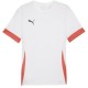 Puma Single T-Shirt Bianco Rosso