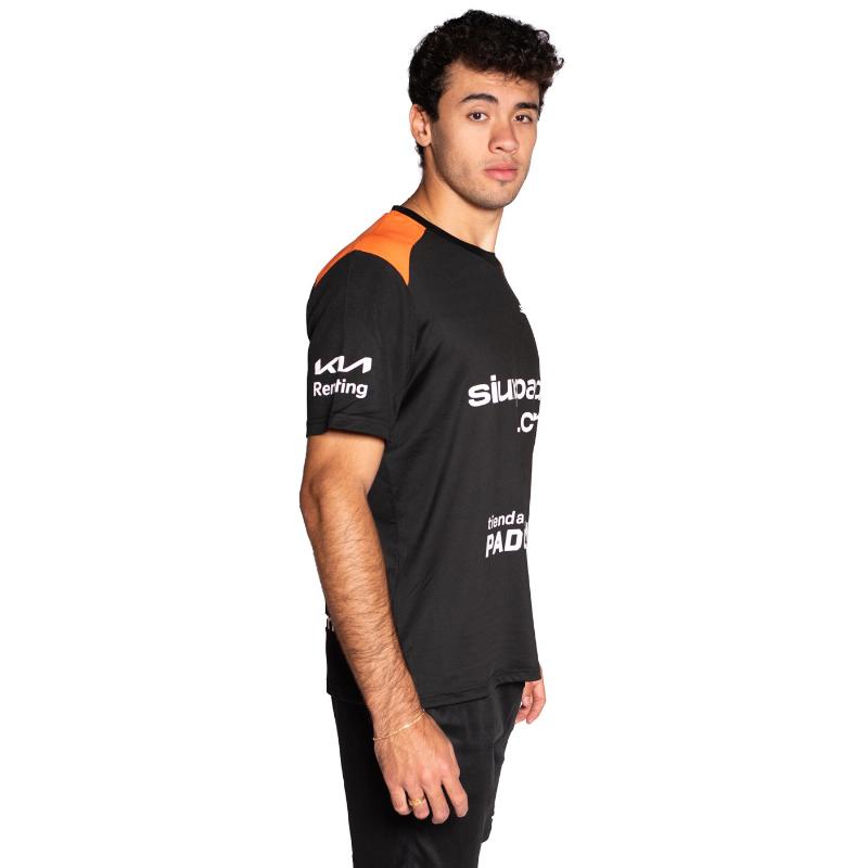 Camiseta Oficial Siux Leo Augsburger Fenix Preto Laranja