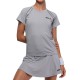 Camiseta Siux Match 24 Gris Mujer