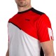 Camiseta Softee Chic Branco Vermelho Preto