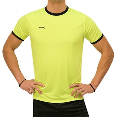 Softee Galaxy T-Shirt Yellow Fluor Black