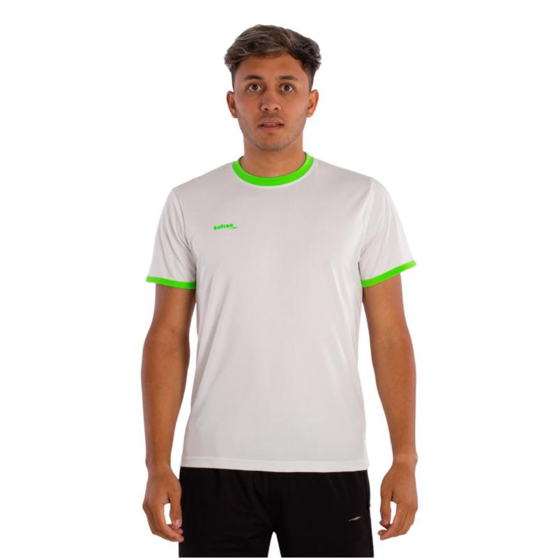 T-Shirt Softee Galaxy Branco Fluor Verde