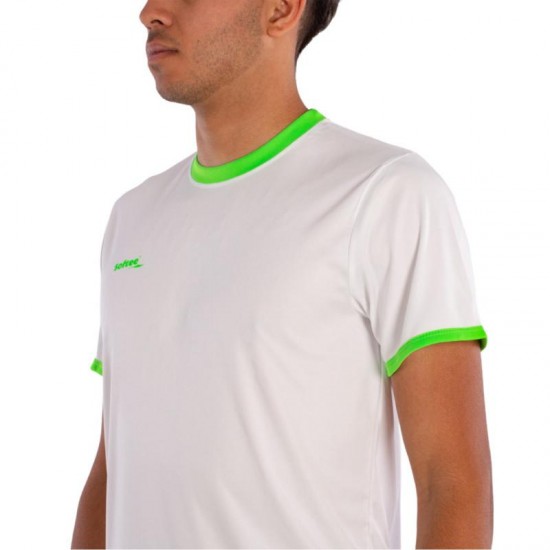 Softee Galaxy T-Shirt White Fluor Green