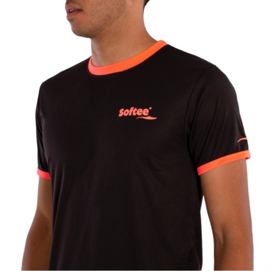 Camiseta Softee Galaxy Black Coral Fluor