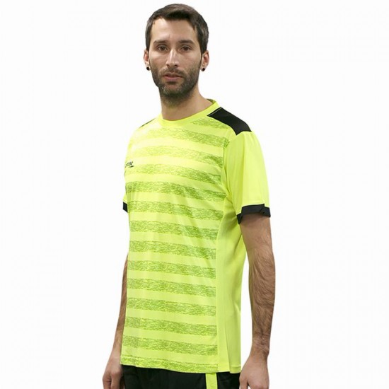 Softee Leader T-shirt Yellow Fluor Black