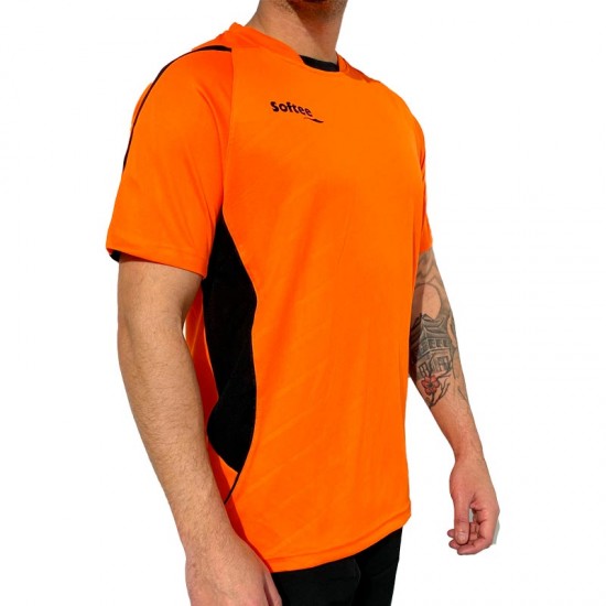 T-shirt Softee Play Orange Noir