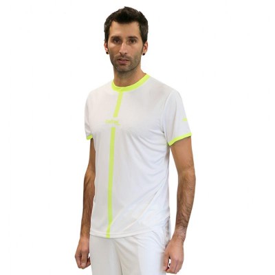 Softee Tipex T-Shirt Bianco Giallo Fluo