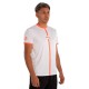 T-Shirt Softee Tipex Coral Branco Fluor