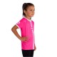 Camiseta Softee Tipex Fucsia Fluor Blanco Junior