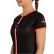 Camiseta Feminina Softee Tipex Black Coral Fluor