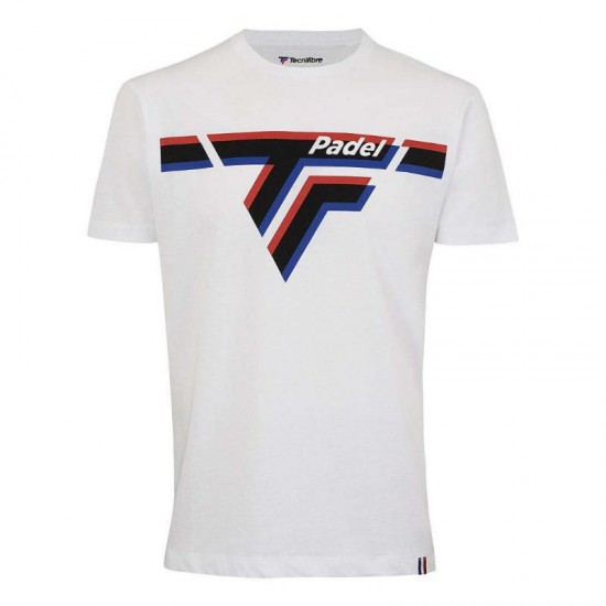 T-shirt Tecnifibre Padel Blanc