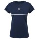 T-shirt Tecnifibre Performance Azul Marinho para Mulher