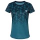 T-shirt Tecnifibre X-Loop Azul Teal para mulher