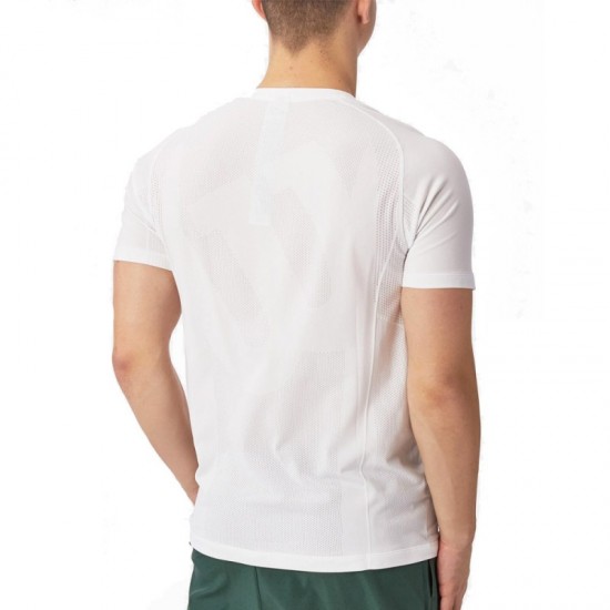 Camiseta Wilson Bela Seamless Tripulacão Blanco