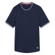 Camiseta Wilson Court Performance Crew Azul Marino