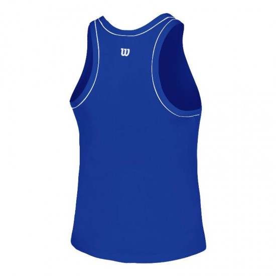 Camiseta Wilson Equipe Azul Royal Mujer