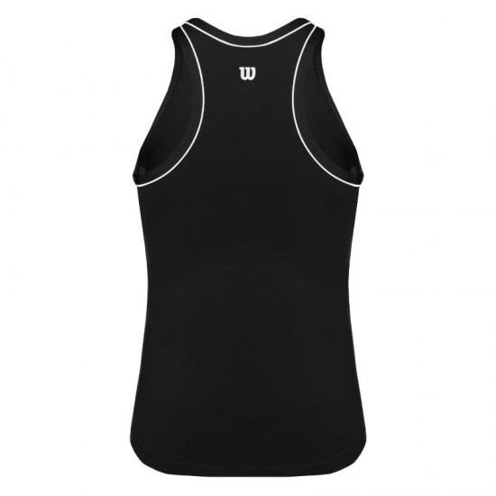 Camiseta Wilson Team Negro Mujer