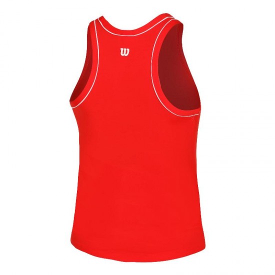 Camiseta Wilson Team Rojo Mujer