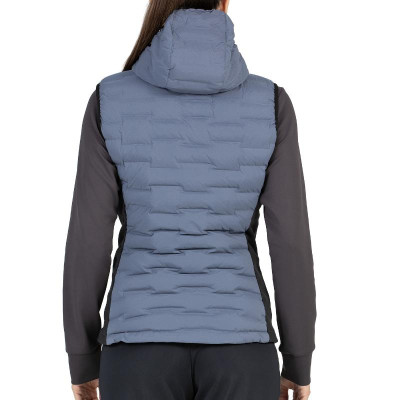 Gilet Bullpadel Blenda Blu Lavato
