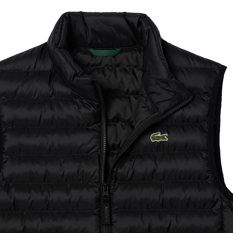 Chaleco Lacoste Puffer Negro