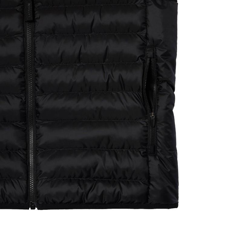 Chaleco Lacoste Puffer Negro
