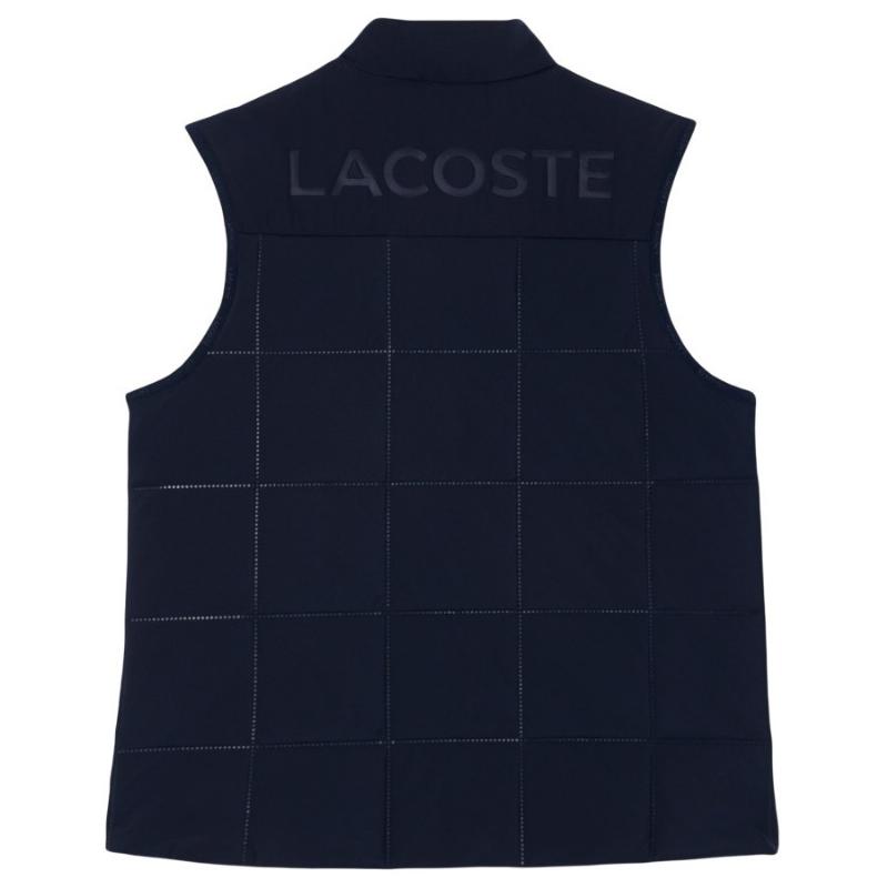 Chaleco Lacoste Regular Fit Azul Marino Mujer