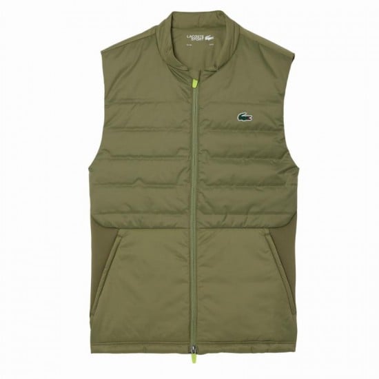 Chaleco Lacoste Sport Verde Piede