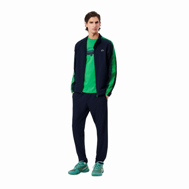 Chandal Lacoste Daniil Medvedev Tenis Azul Marino Verde