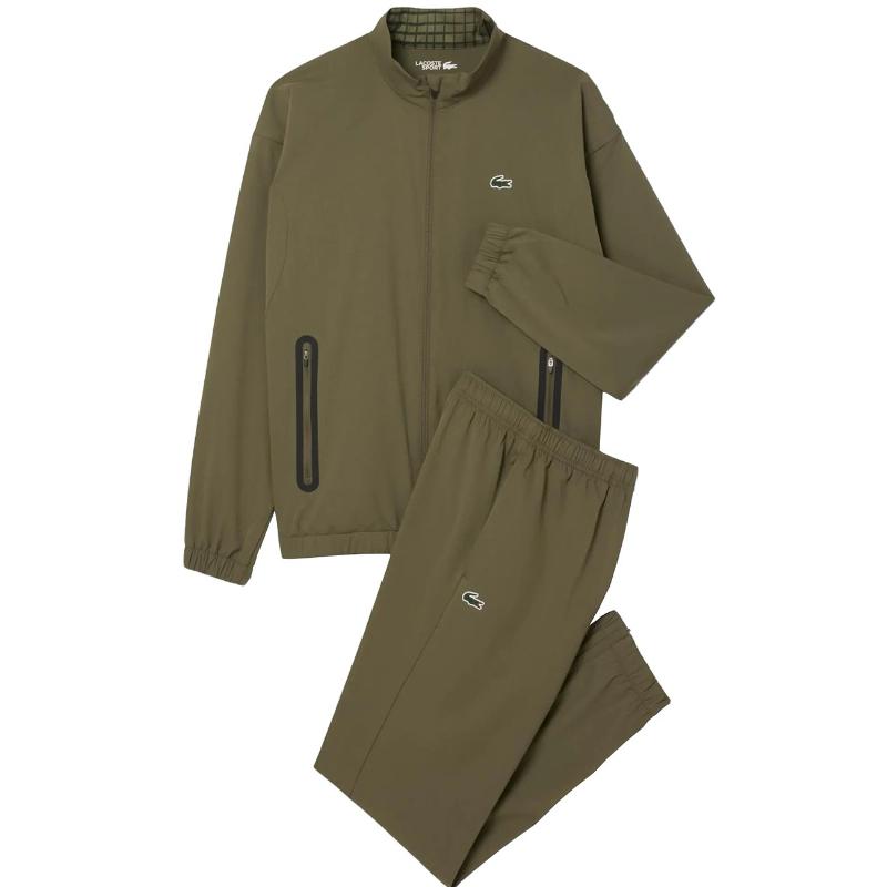 Lacoste Camisola De T?nis Caqui Verde