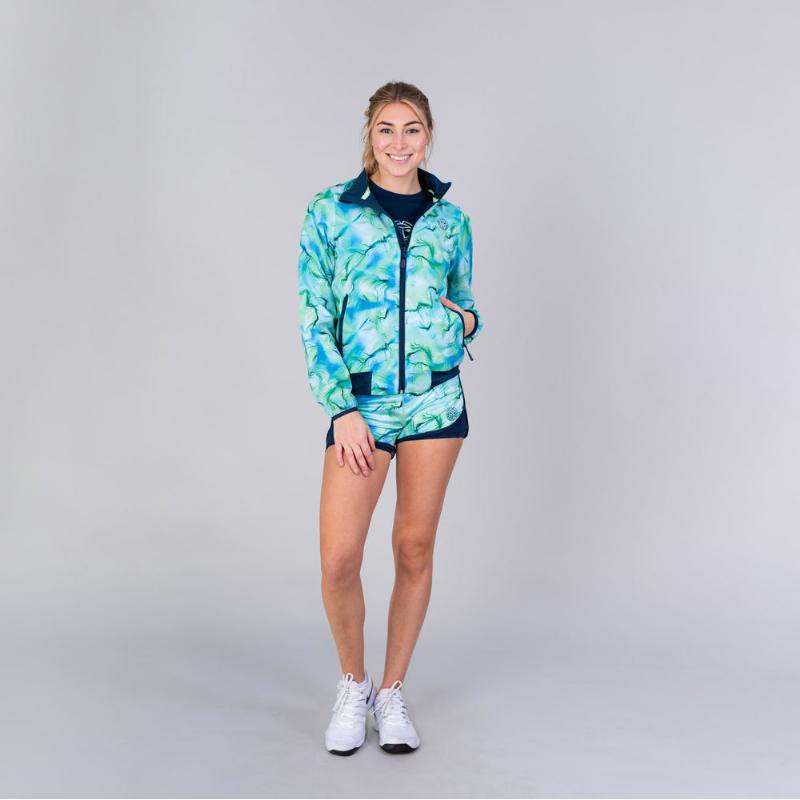 Bidi Badu Gene Jaqueta Verde Azul Escuro