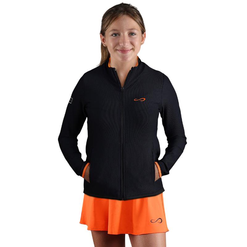 Jaqueta J?nior Preta Endless Lithe