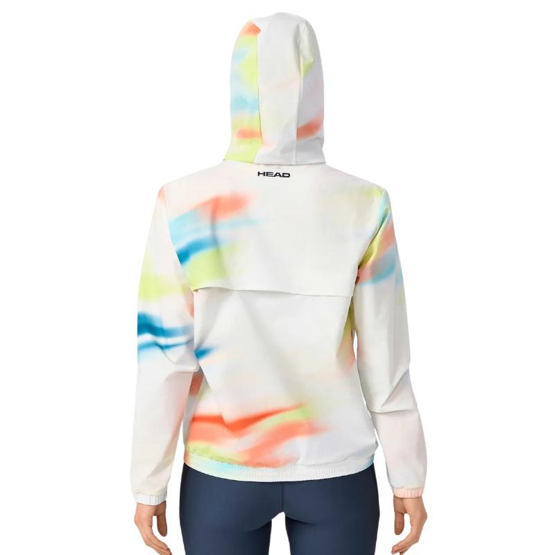 Head Blur Print Women''s Jacket