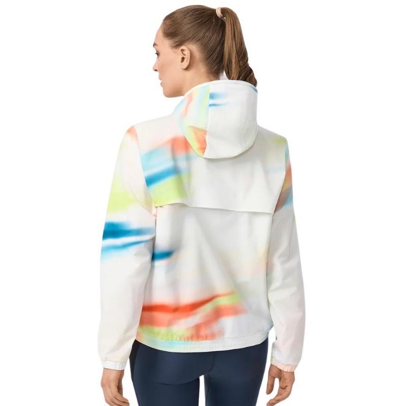 Head Blur Print Women''s Jacket