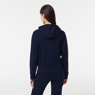 Giacca Lacoste blu navy da donna