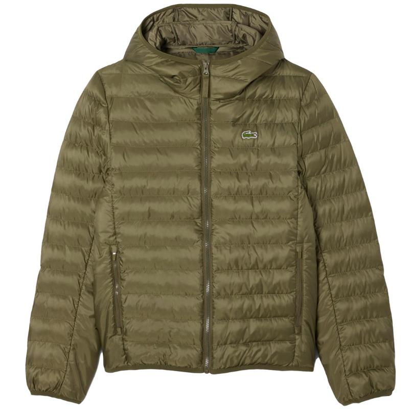 Chaqueta Lacoste Puffer Verde Caki