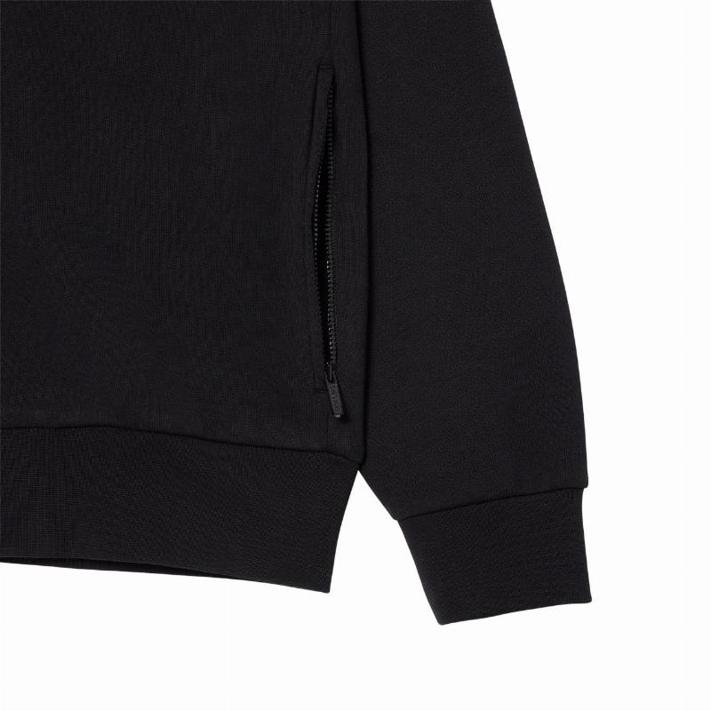 Jaqueta Lacoste Sport Cotton Black