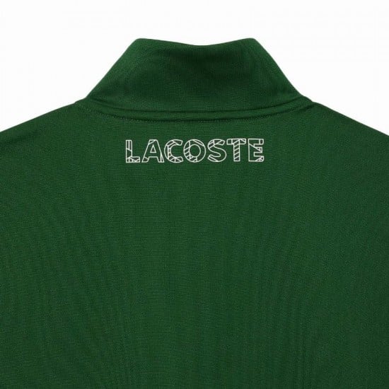 Lacoste Giacca Tennis Verde Bianco